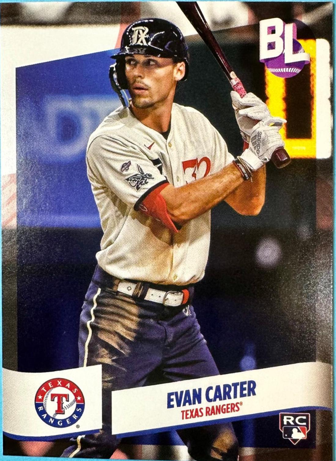 Evan Carter #150 Baseball Cards 2024 Topps Big League Baseball