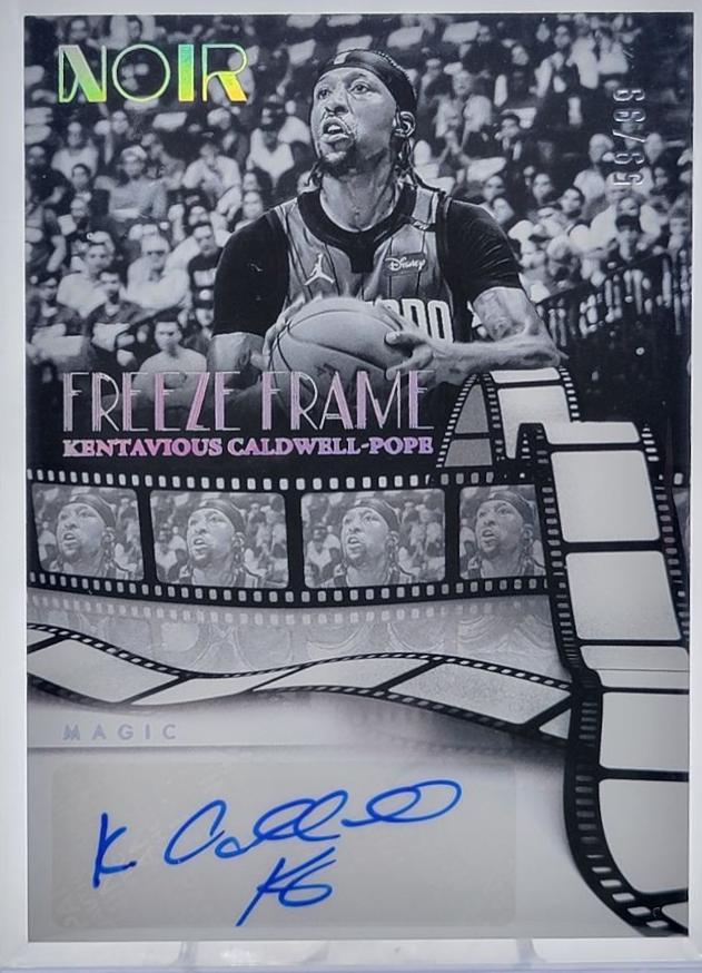 Kentavious Caldwell-Pope #22 2024 Panini Noir Freeze Frame Signature Basketball