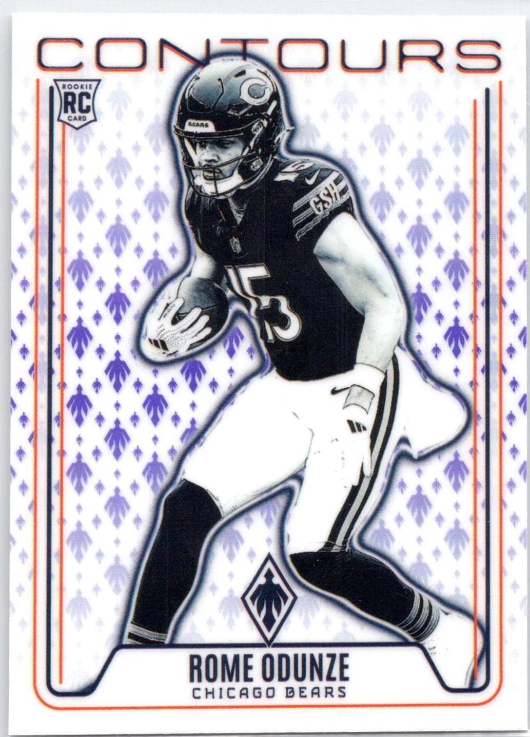 Rome Odunze [Purple] #CON-ROE Prices | 2024 Panini Phoenix