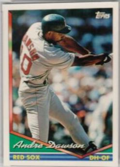 Andre Dawson #595 1994 Topps Bilingual Baseball