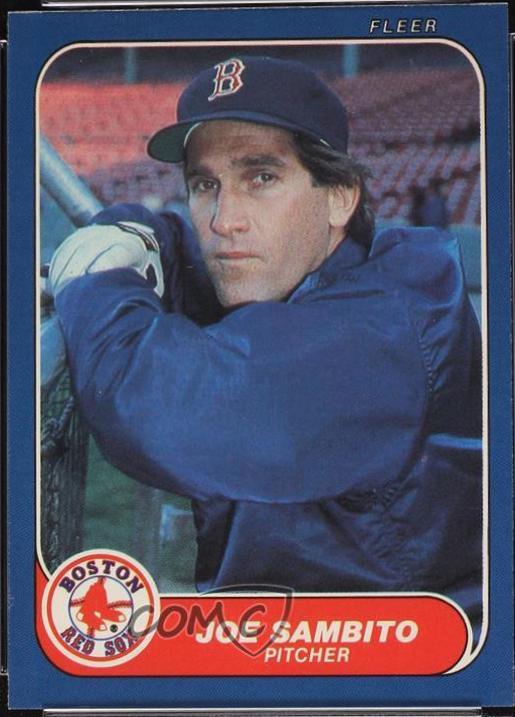 Joe Sambito #U-101 Baseball Cards 1986 Fleer Update