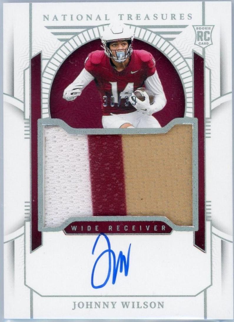 Johnny Wilson [College Materials Signature] #50