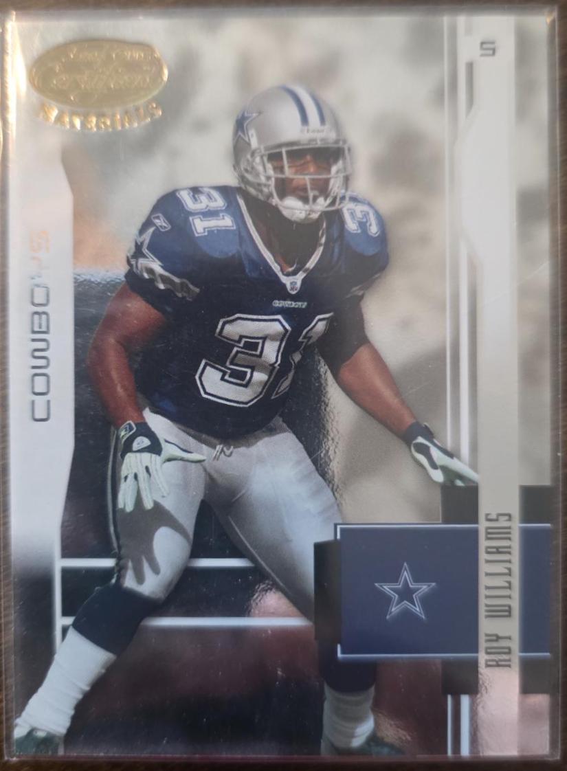 Roy Williams #36 2003 Leaf Certified Materials Football