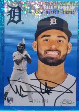 Riley Greene [Blue Mini-Diamond Refractor] #332