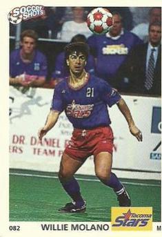 Willie Molano #82 1991 Soccer Shots Msl