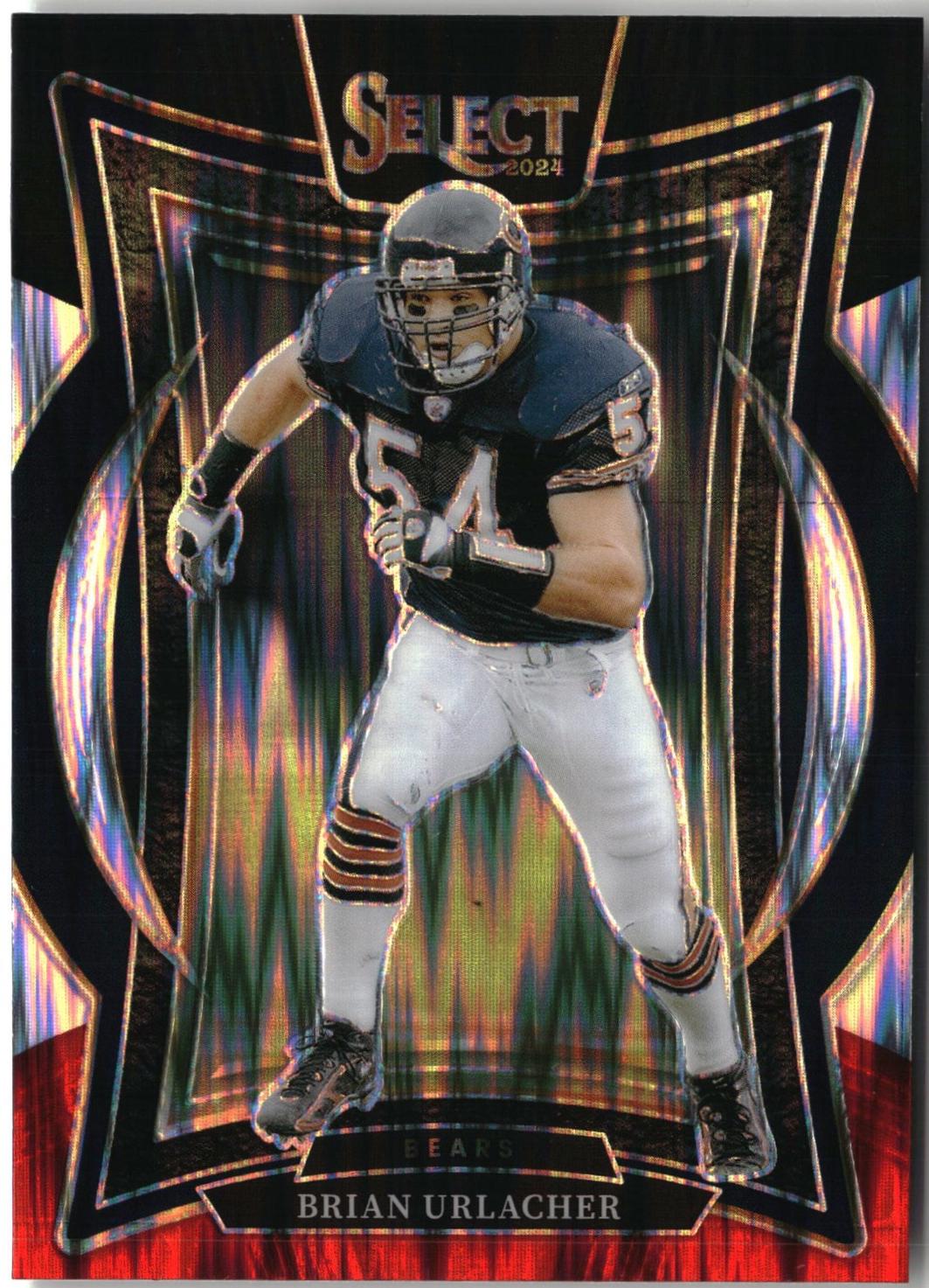 2024 Brian Urlacher [Black Red Prizm Shock] #13