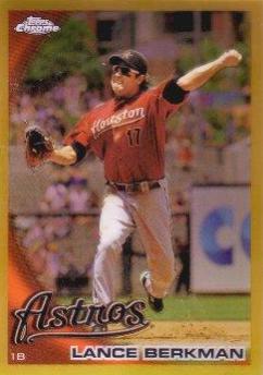 Lance Berkman [Gold Refractor] #73