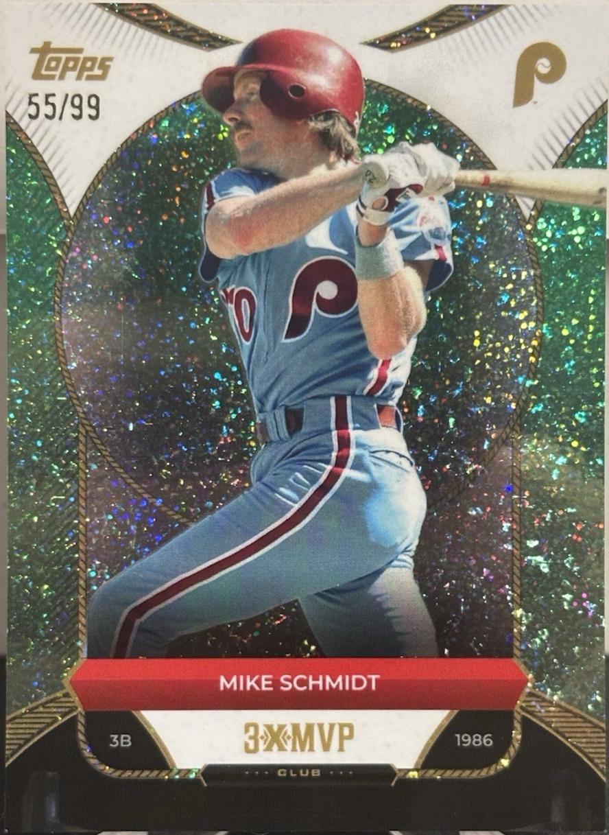 Mike Schmidt [Green Stardust Foil] #18
