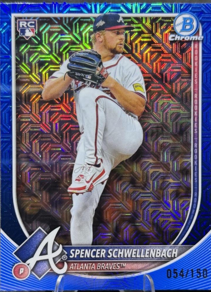 Spencer Schwellenbach [Blue Mojo Refractor] #84