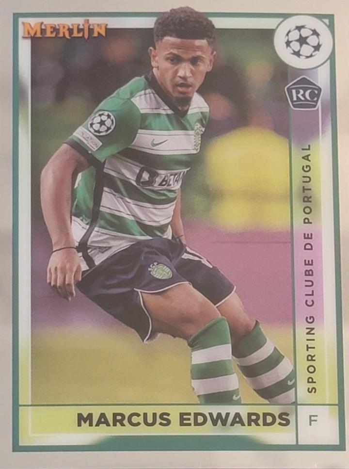 Marcus Edwards #126 Soccer Cards 2022 Topps Merlin Chrome UEFA Club Competitions