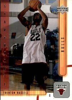 Trenton Hassell #199 Basketball Cards 2001 Upper Deck