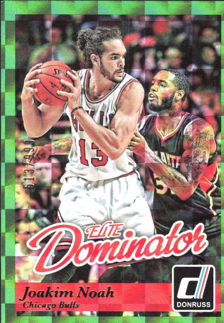 Joakim Noah #17 Basketball Cards 2014 Panini Donruss Elite Dominators