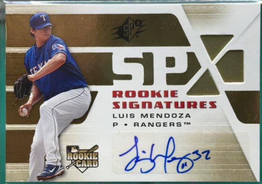 Luis Mendoza #142 Baseball Cards 2008 Spx