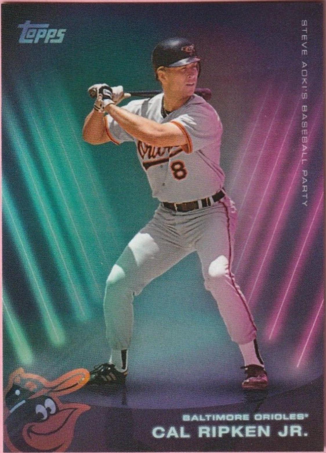 Cal Ripken Jr. #89 Baseball Cards 2022 Topps X Steve Aoki