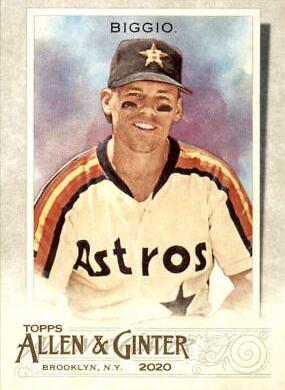 Craig Biggio #125 2020 Topps Allen & Ginter Baseball
