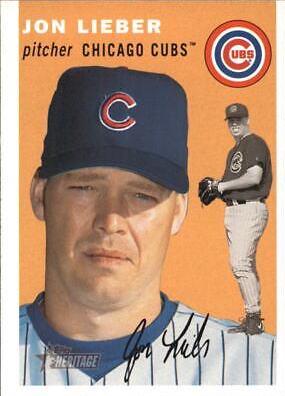 Jon Lieber #76 Baseball Cards 2003 Topps Heritage