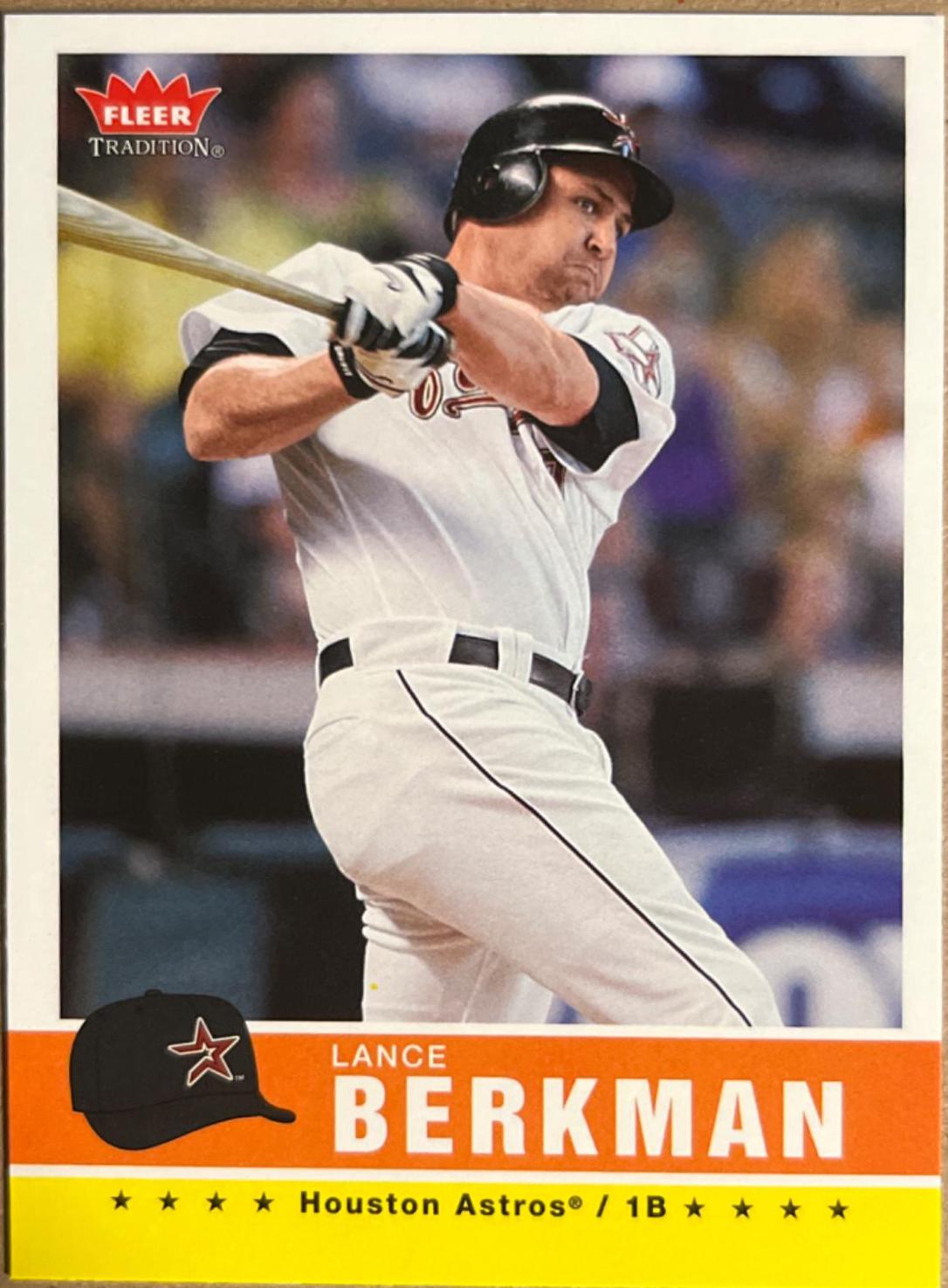Lance Berkman #20 Baseball Cards 2006 Fleer Tradition
