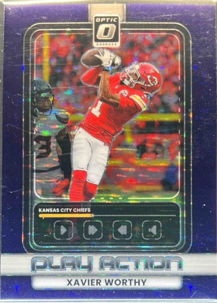 Xavier Worthy  [Purple Stars] #3