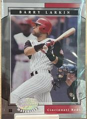 Barry Larkin #43 Baseball Cards 2001 Leaf Certified Materials Prices