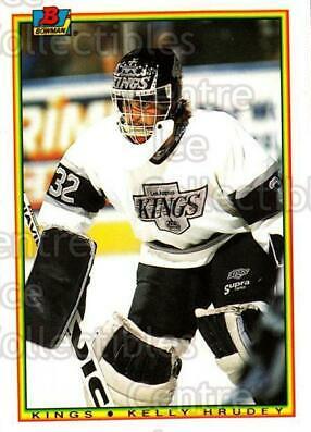 Kelly Hrudey #144 Hockey Cards 1990 Bowman Tiffany