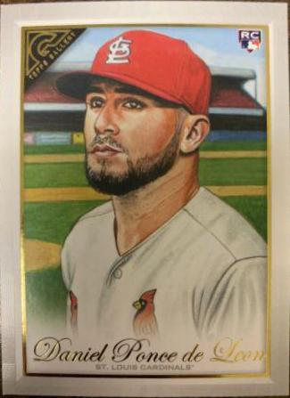 Daniel Ponce de Leon #34 Baseball Cards 2019 Topps Gallery