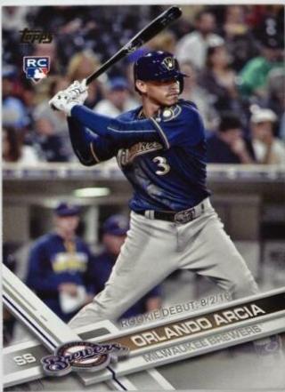 Orlando Arcia #US193 2017 Topps Update Baseball