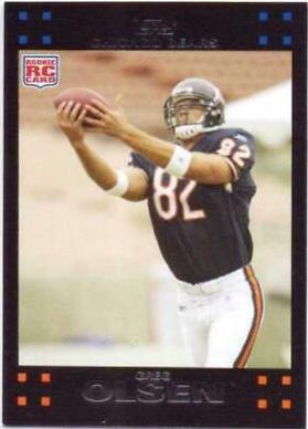 Greg Olsen #338 Football Cards 2007 Topps