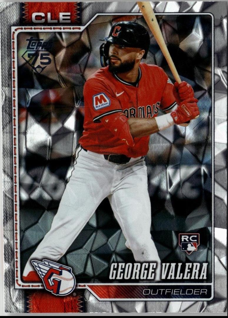2026 Topps Series 2 George Valera [Diamante Foil] #603 card