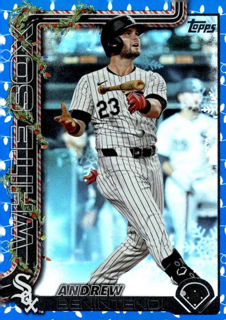 Andrew Benintendi [Blue Lights] #H84 Prices | 2025 Topps Holiday