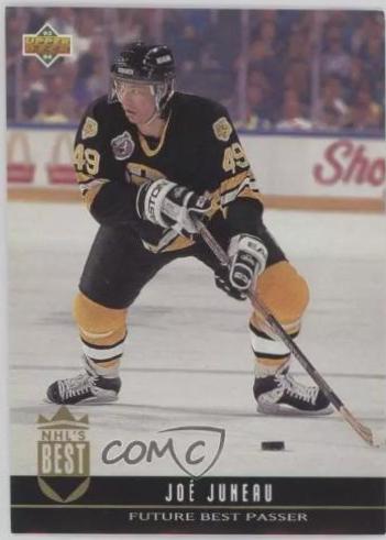 Joe Juneau #HB10 Hockey Cards 1993 Upper Deck NHL's Best