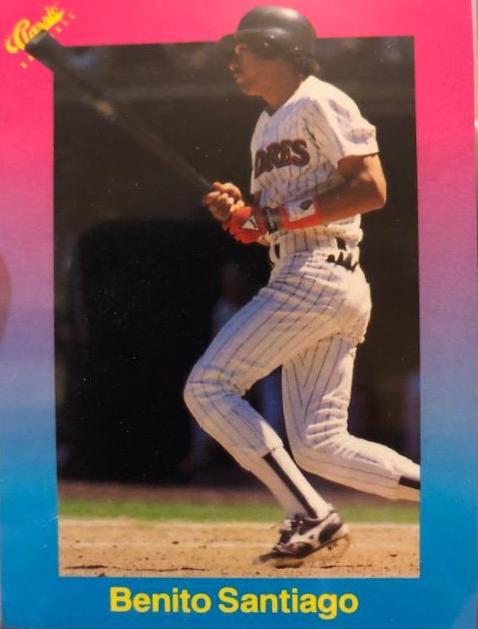 Benito Santiago #73 Baseball Cards 1989 Classic