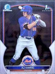 AJ Ewing #BDC-152 Baseball Cards 2023 Bowman Draft Chrome Prices