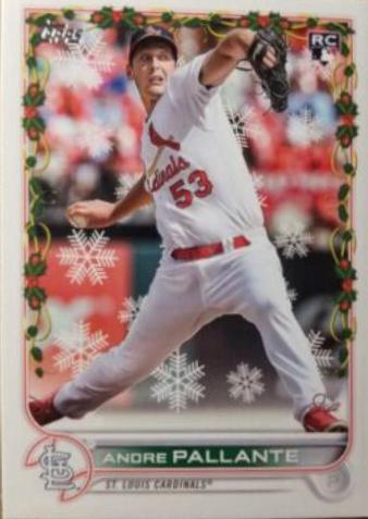Andre Pallante #HW141 Baseball Cards 2022 Topps Holiday