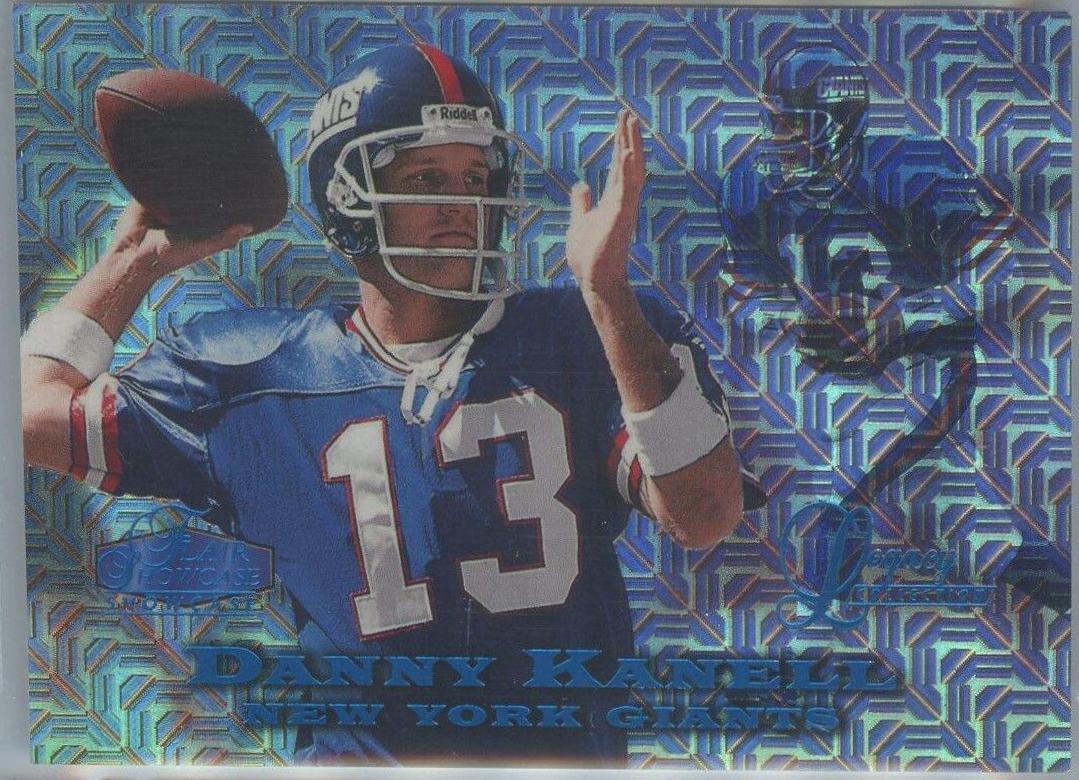 Danny Kanell #49 1998 Flair Showcase Legacy Collection Football