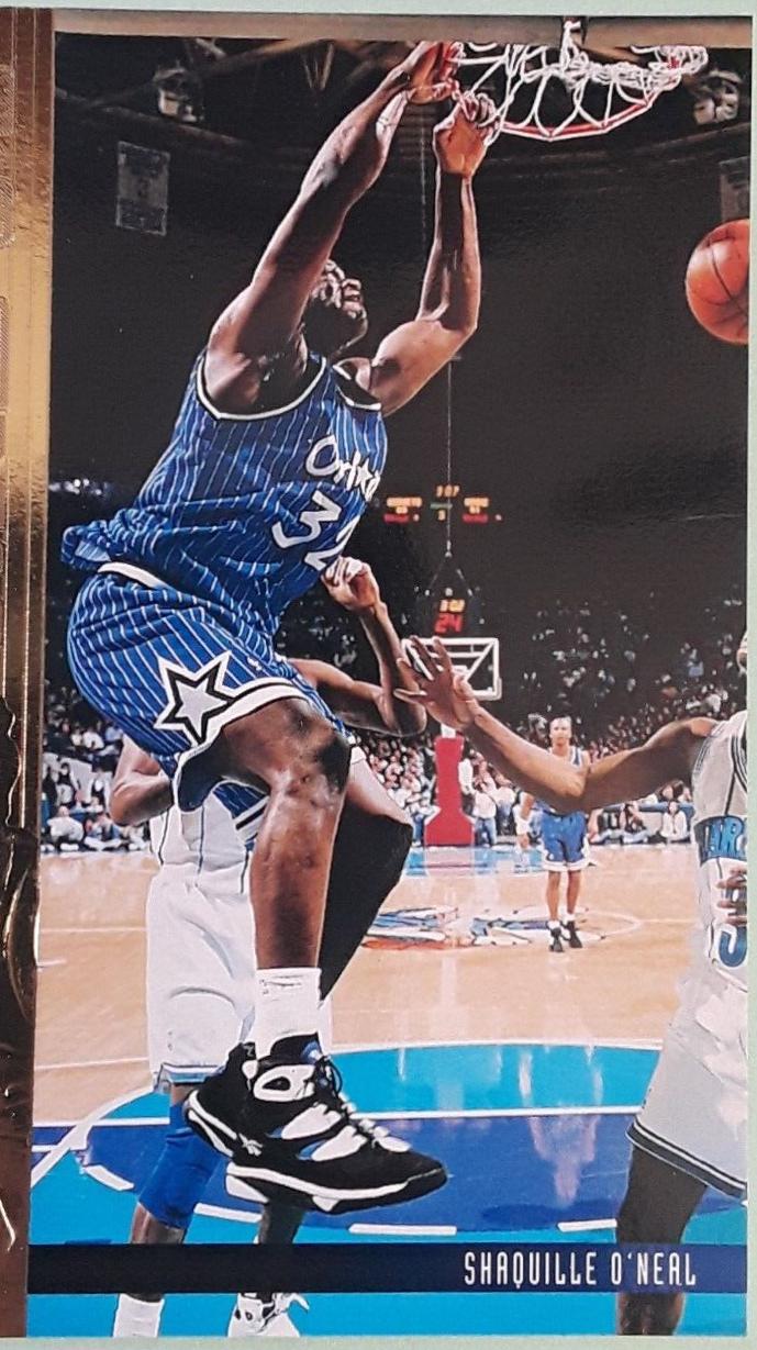 Shaquille O'Neal #S12 Basketball Cards 1994 Upper Deck Kemp Slam Dunk Stars