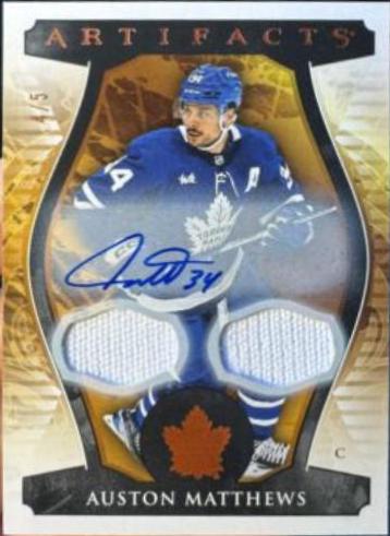 Auston Matthews [Black Autograph] #135