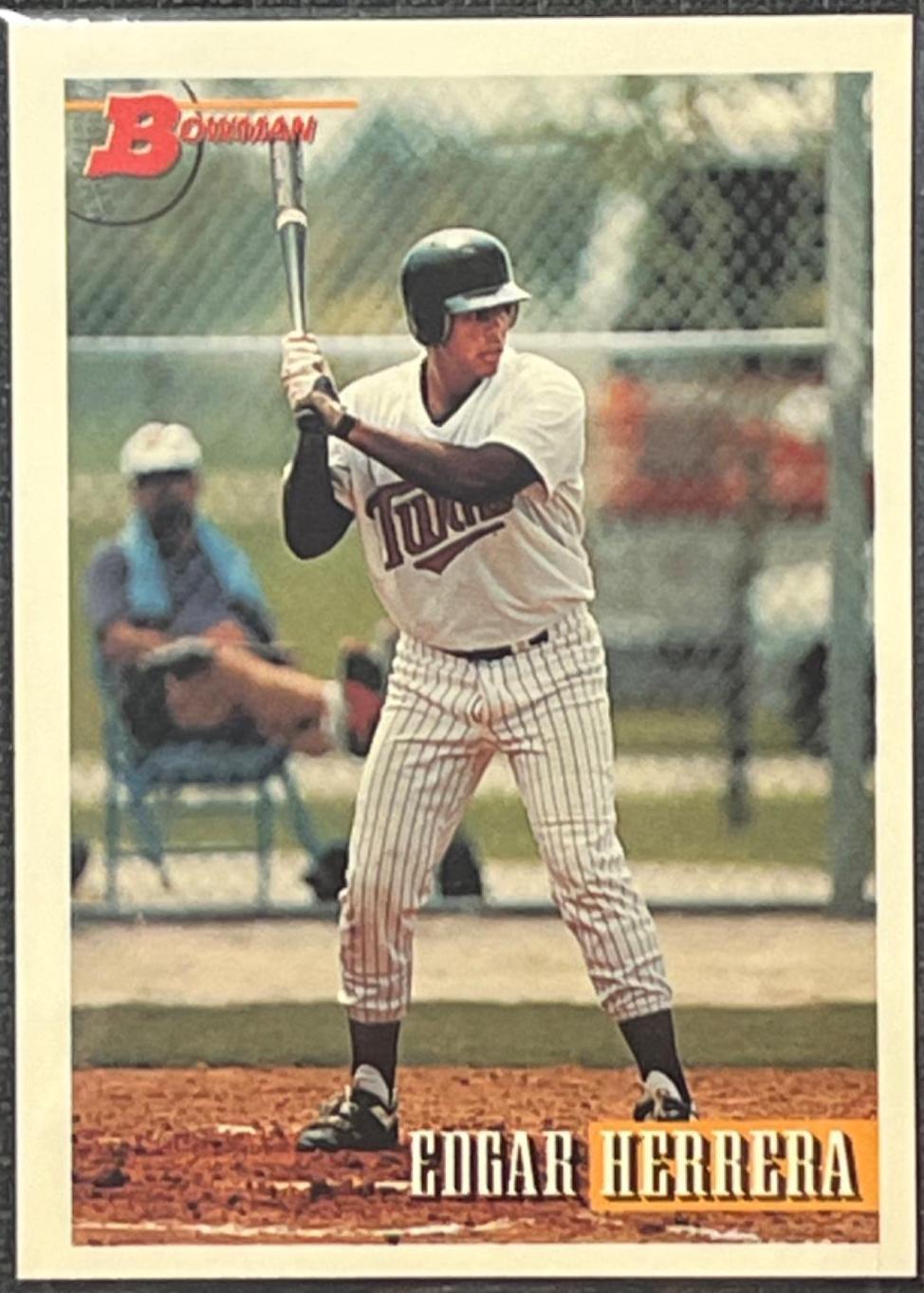 Edgar Herrera #241 Baseball Cards 1993 Bowman