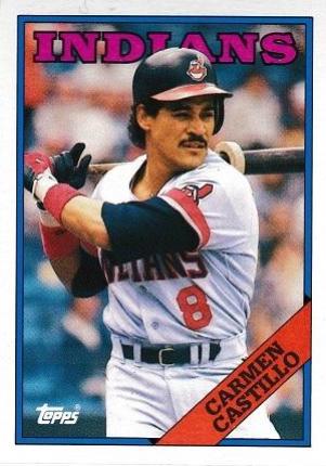 Carmen Castillo #341 Baseball Cards 1988 Topps