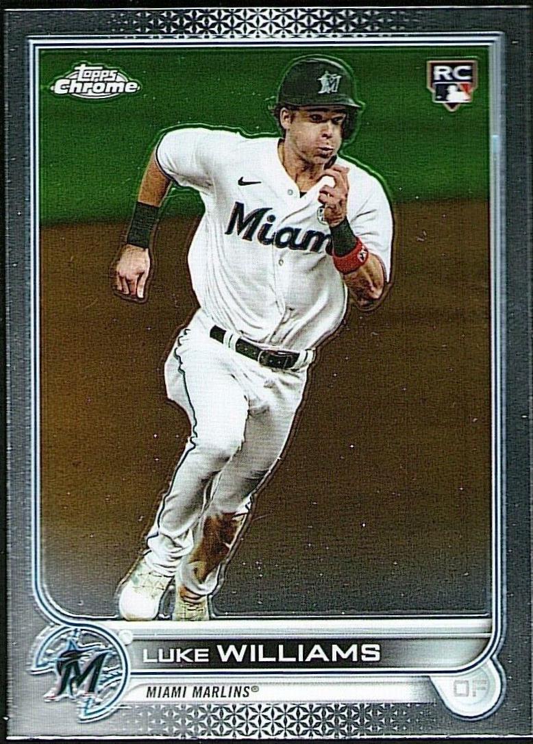Luke Williams #USC75 Baseball Cards 2022 Topps Chrome Update