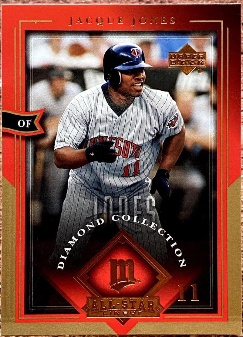 Jacque Jones #49 Baseball Cards 2004 Upper Deck Diamond Collection