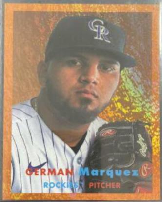German Marquez #3 Baseball Cards 2021 Topps Archives