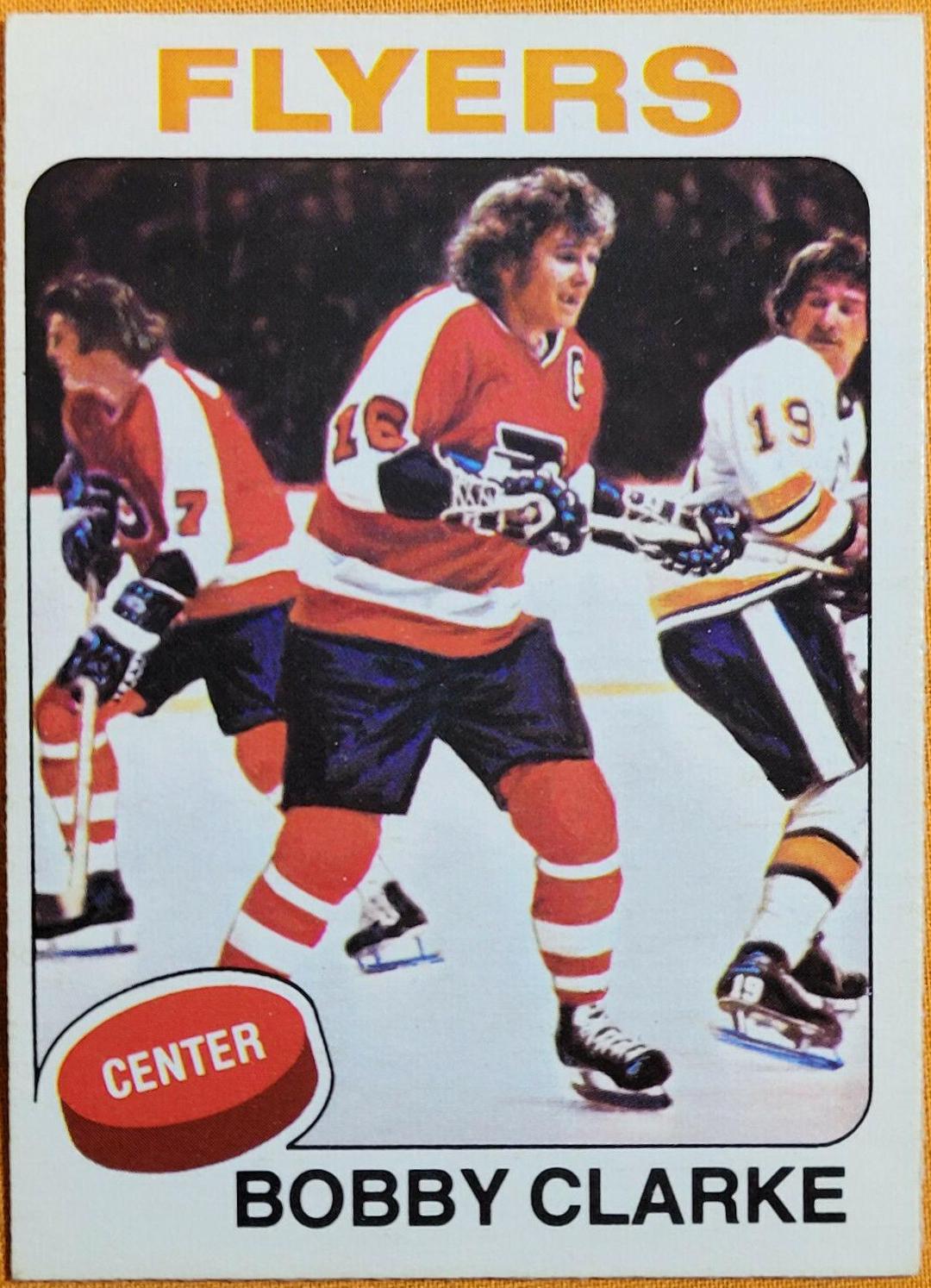 Bobby Clarke #250 Hockey Cards 1975 O-Pee-Chee