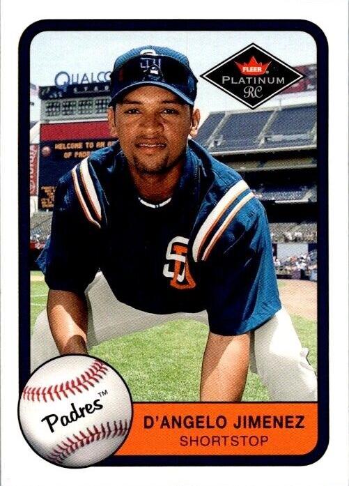 D'Angelo Jimenez #380 Baseball Cards 2001 Fleer Platinum