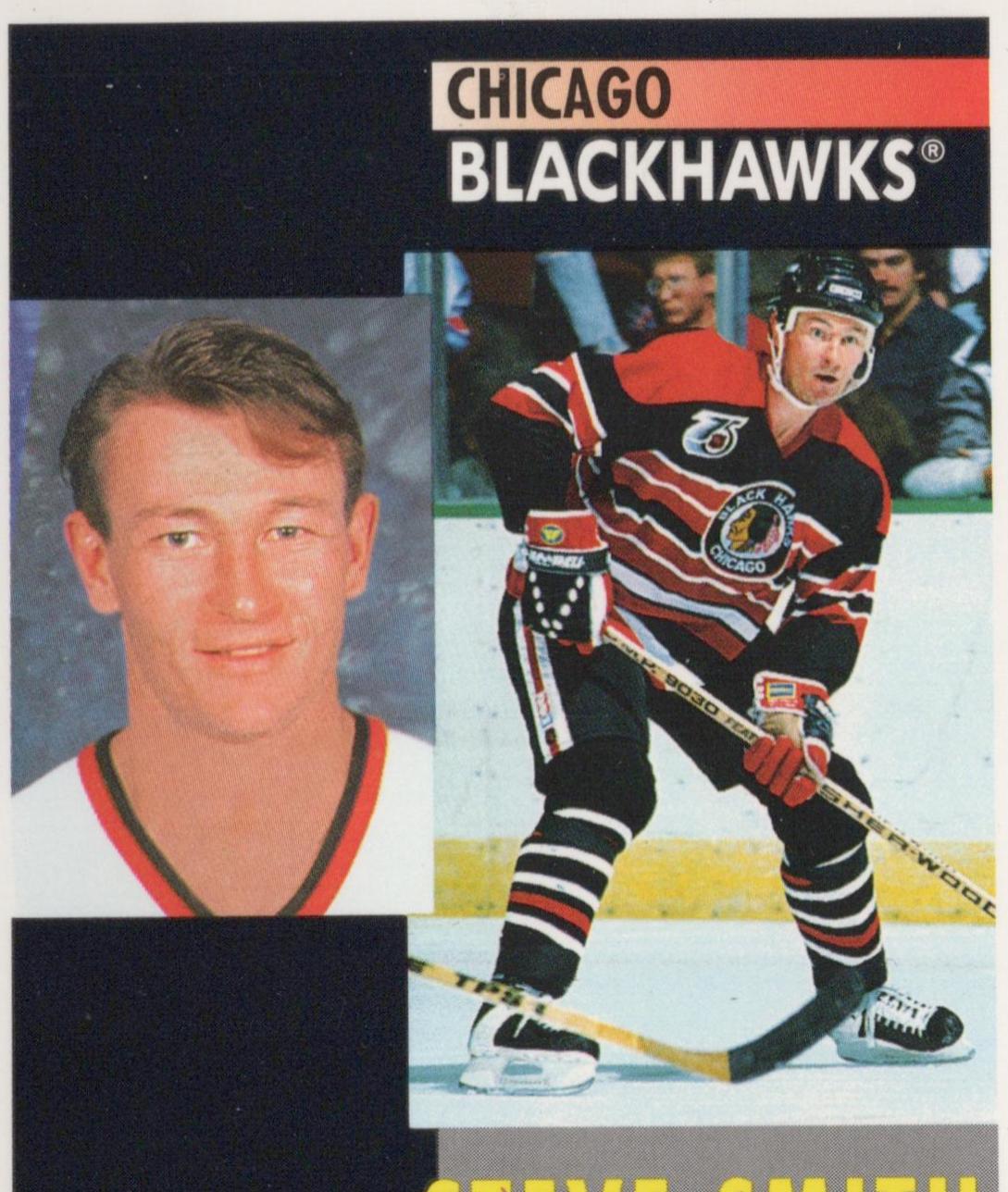 Steve Smith French #18 Hockey Cards 1991 Pinnacle