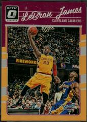 LeBron James [Orange] #15 Prices | 2016 Panini Donruss Optic