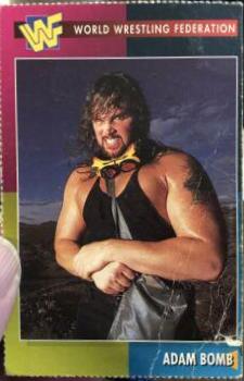 Adam Bomb #15 Wrestling Cards 1995 WWF Magazine