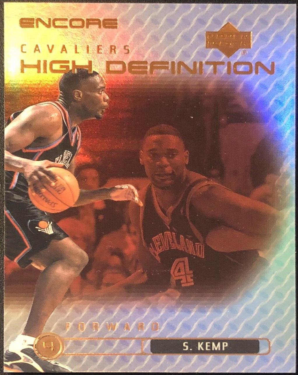 Shawn Kemp #HD12 Basketball Cards 1999 Upper Deck Encore High Definition