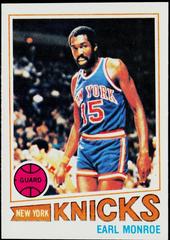 Earl Monroe [White Back] #6 Basketball Cards 1977 Topps Prices