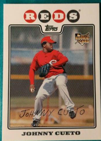 Johnny Cueto #476 Baseball Cards 2008 Topps