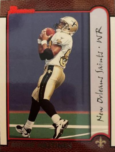 Andre Hastings #93 1999 Bowman Football